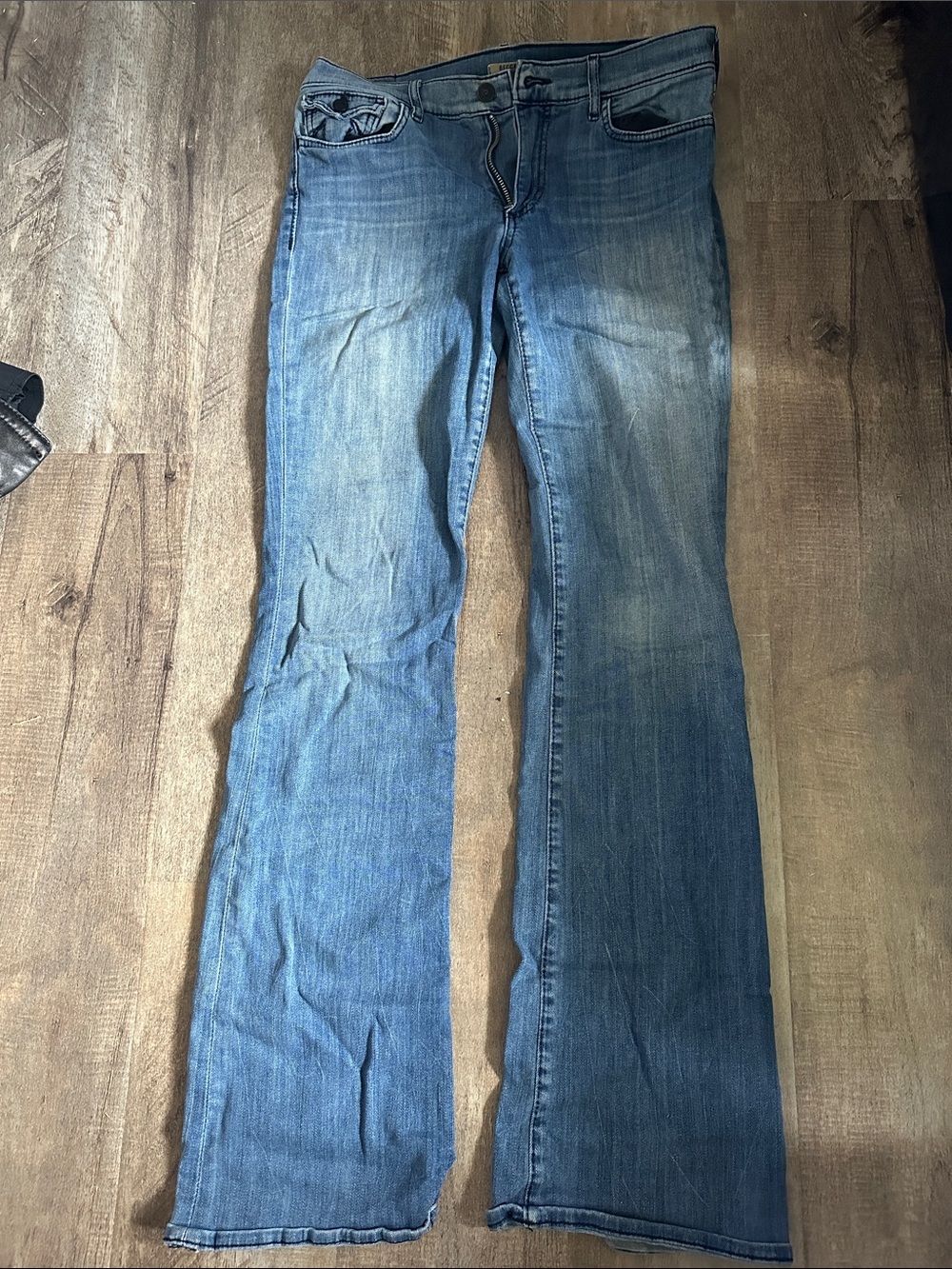 Women’s Blue Bootcut Jeans - Classic Denim